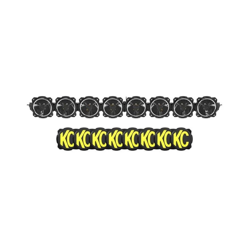 KC HILITES 2021+ Ford Bronco/Bronco Raptor Gravity Titan LED Light Bar Bundle