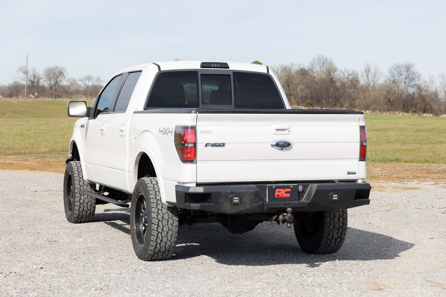 Rough Country Dual Electric Motor Power Running Boards - 2010-2014 Ford Raptor