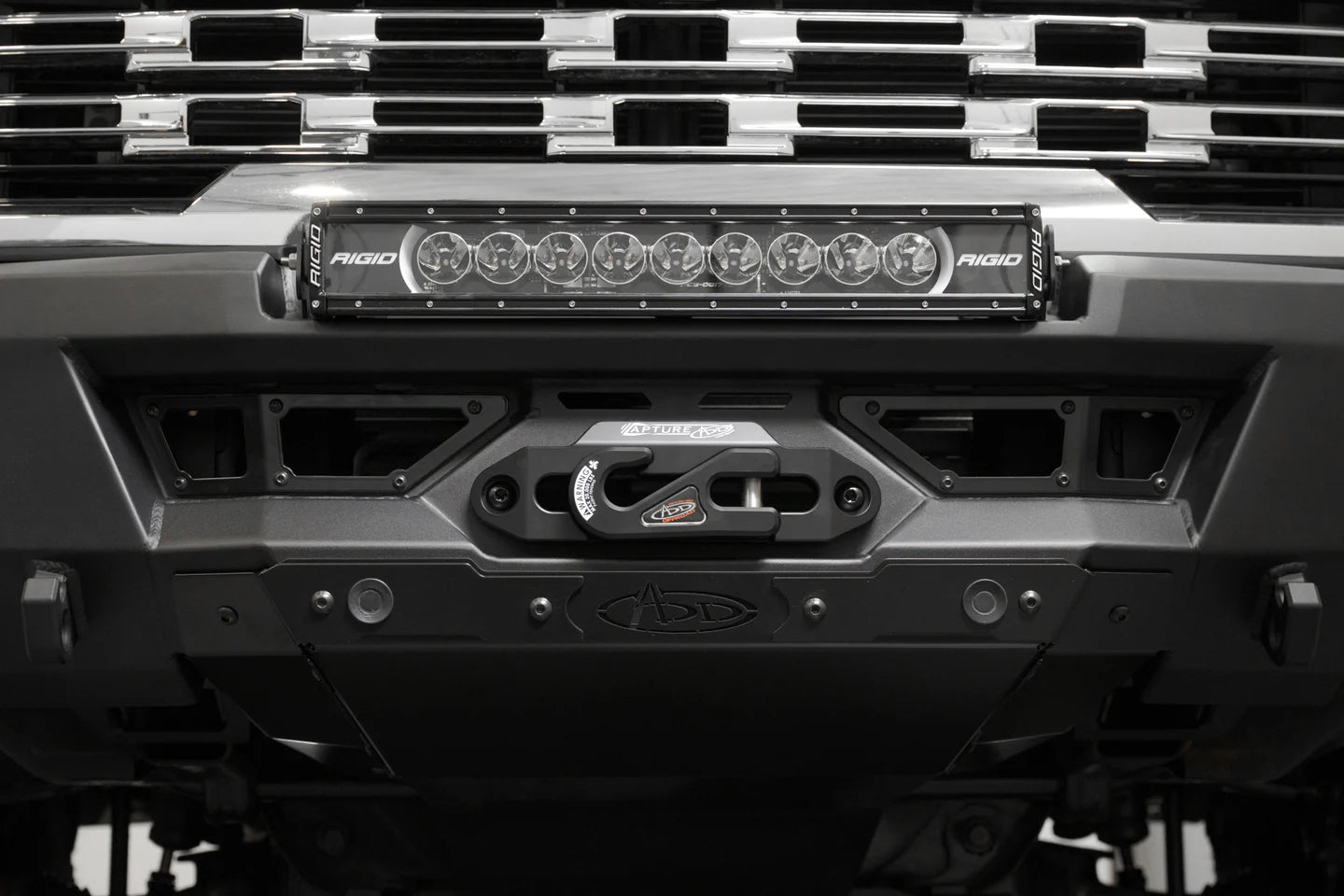 ADD OFFROAD 2024-2025 GMC Sierra 2500/3500 HD Phantom Winch Front Bumper