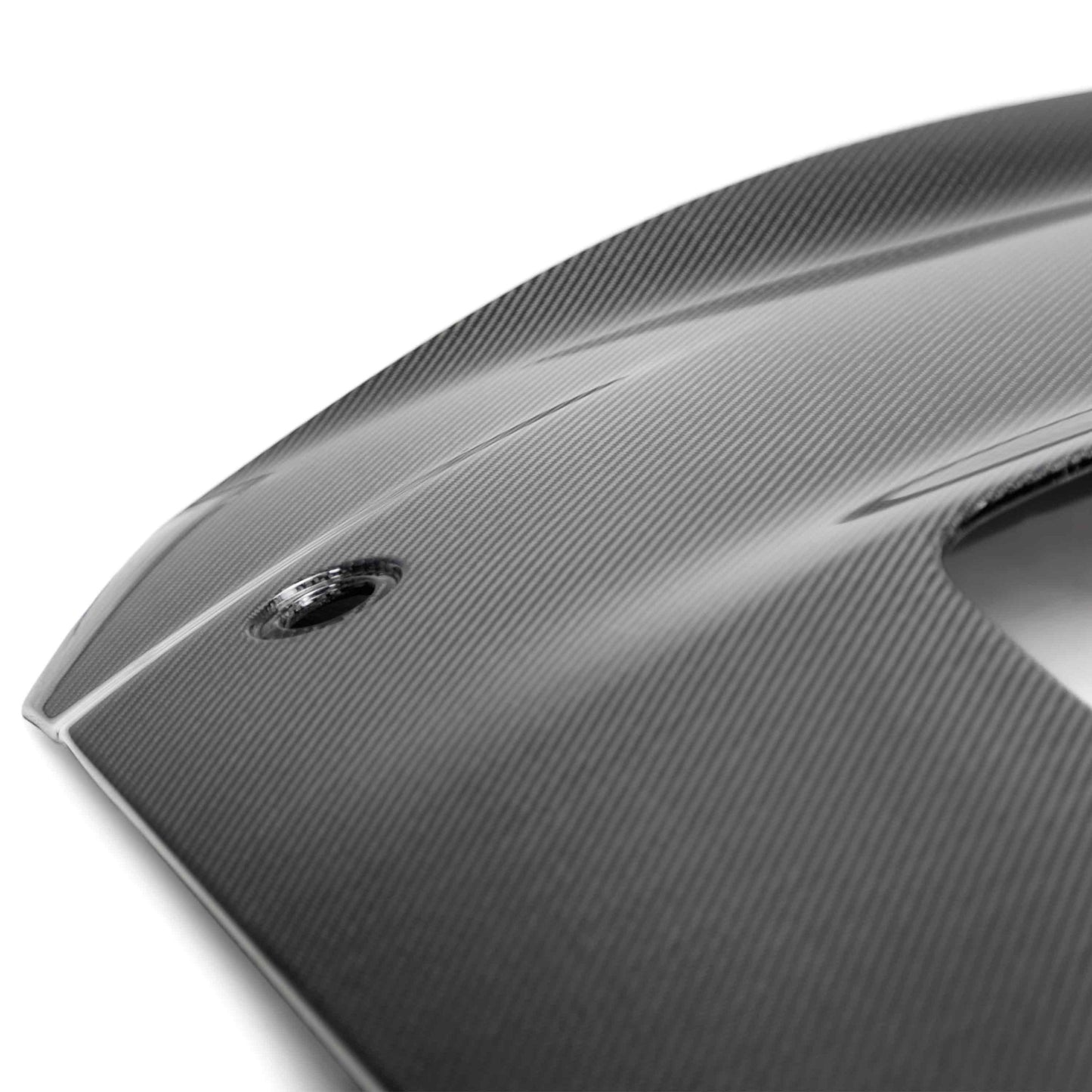 Anderson Composites Type-OE double-sided carbon fiber hood for 2020-2022 Ford Mustang Shelby GT500