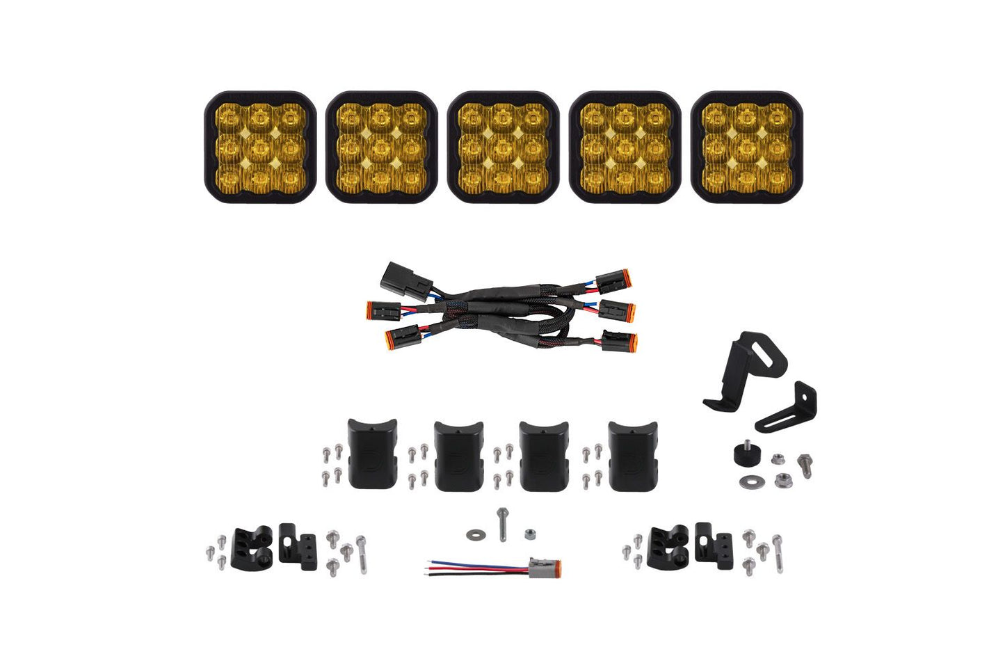 Diode Dynamics Brand Logo SS5 CrossLink 5-Pod LED Light Bar