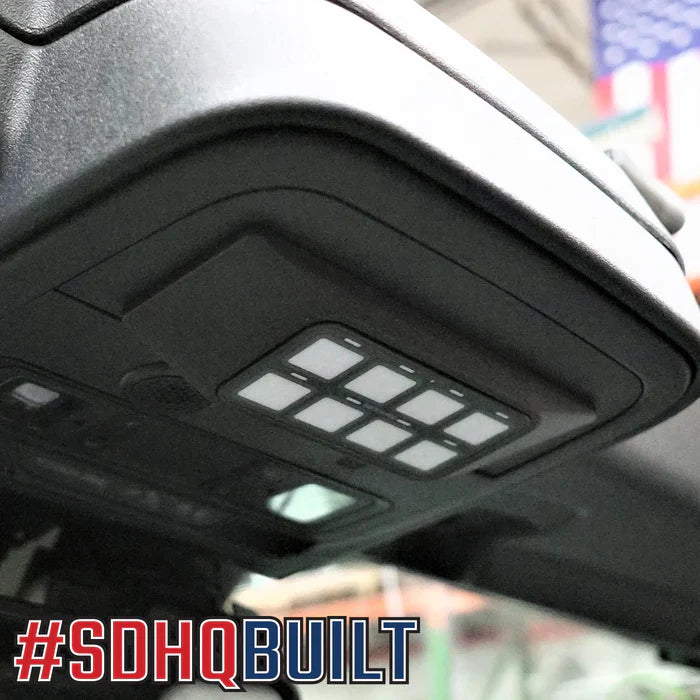 SDHQ Off Road '21-Current Ford Bronco SDHQ Built Switch-Pros SP-9100 Keypad Mount
