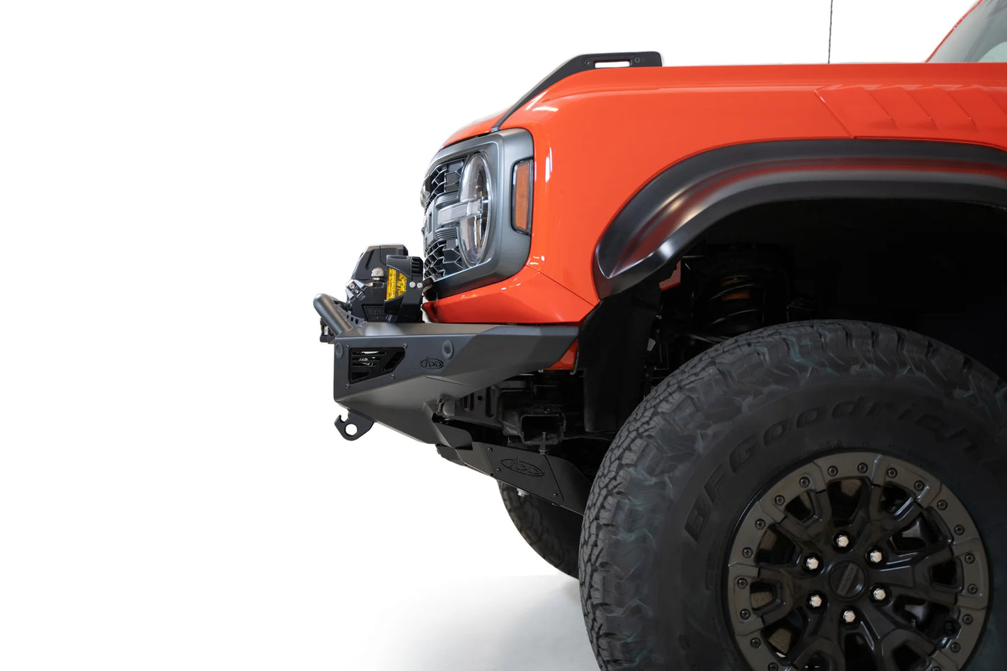 ADD 2022-2024 Bronco Raptor Rock Fighter Winch Front Bumper