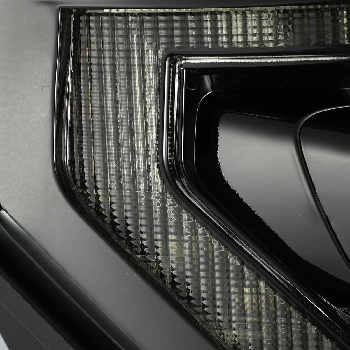Alpharex 15-17 Ford F150 / 17-20 F150 Raptor NOVA-Series LED Projector Headlights Alpha-Black