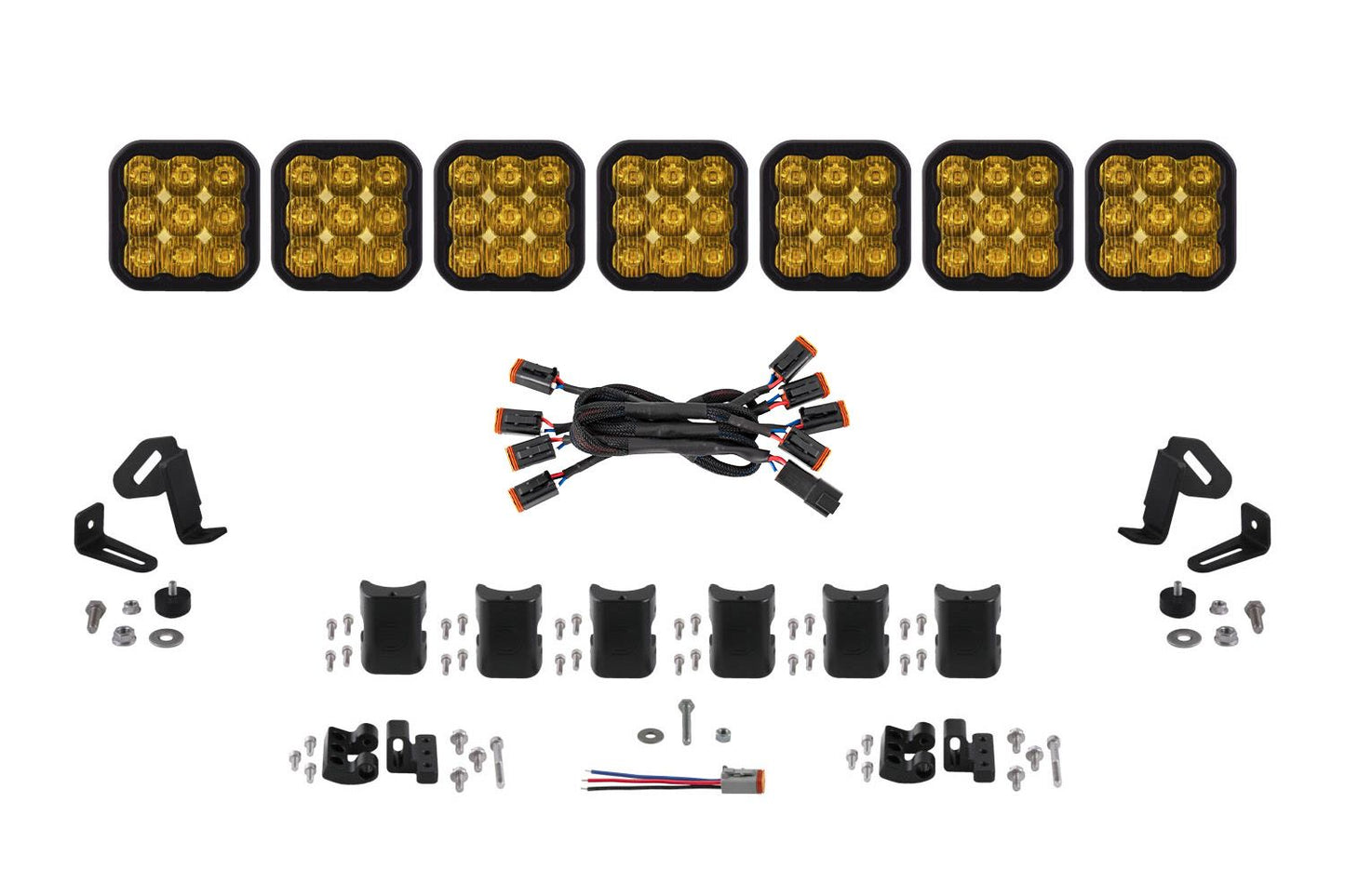 Diode Dynamics Brand Logo SS5 CrossLink 7-Pod LED Light Bar