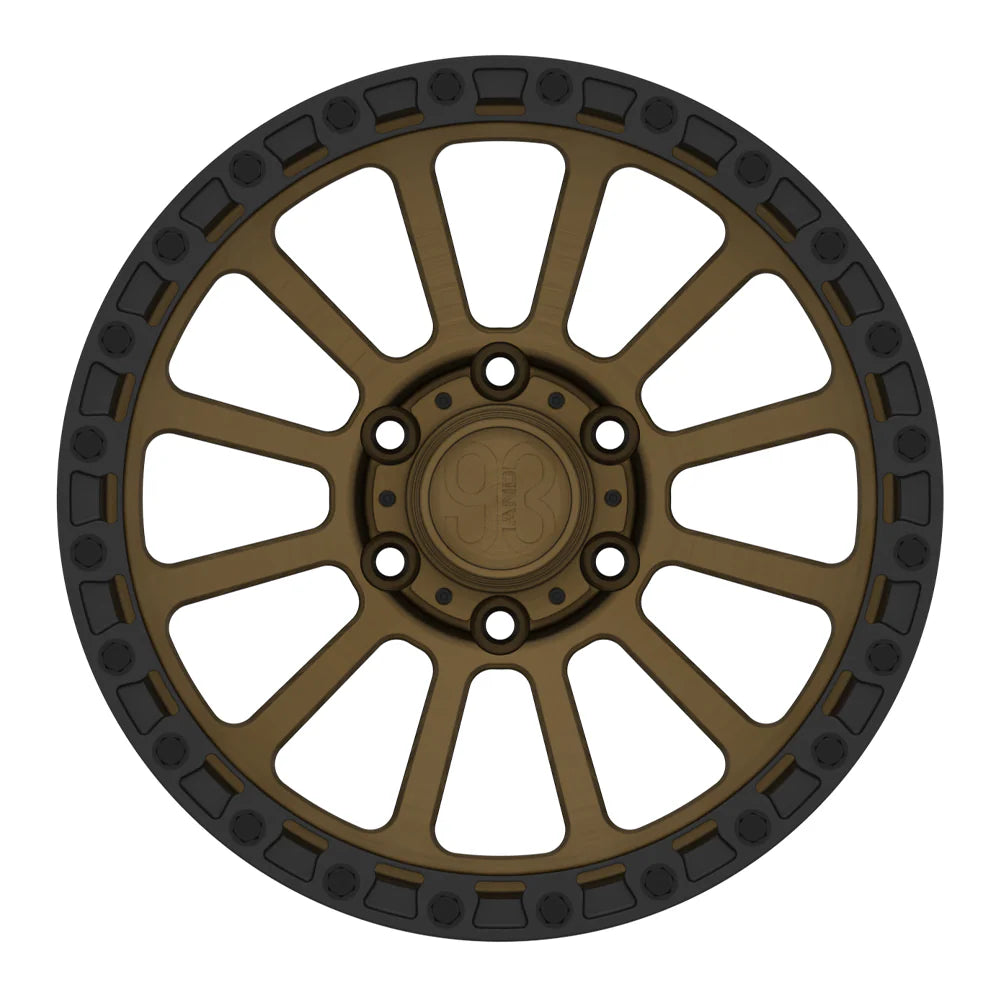 9&3 Wheels FR-12R | 6061-T6 Forged | Simulated Beadlock w/ Removable Ring