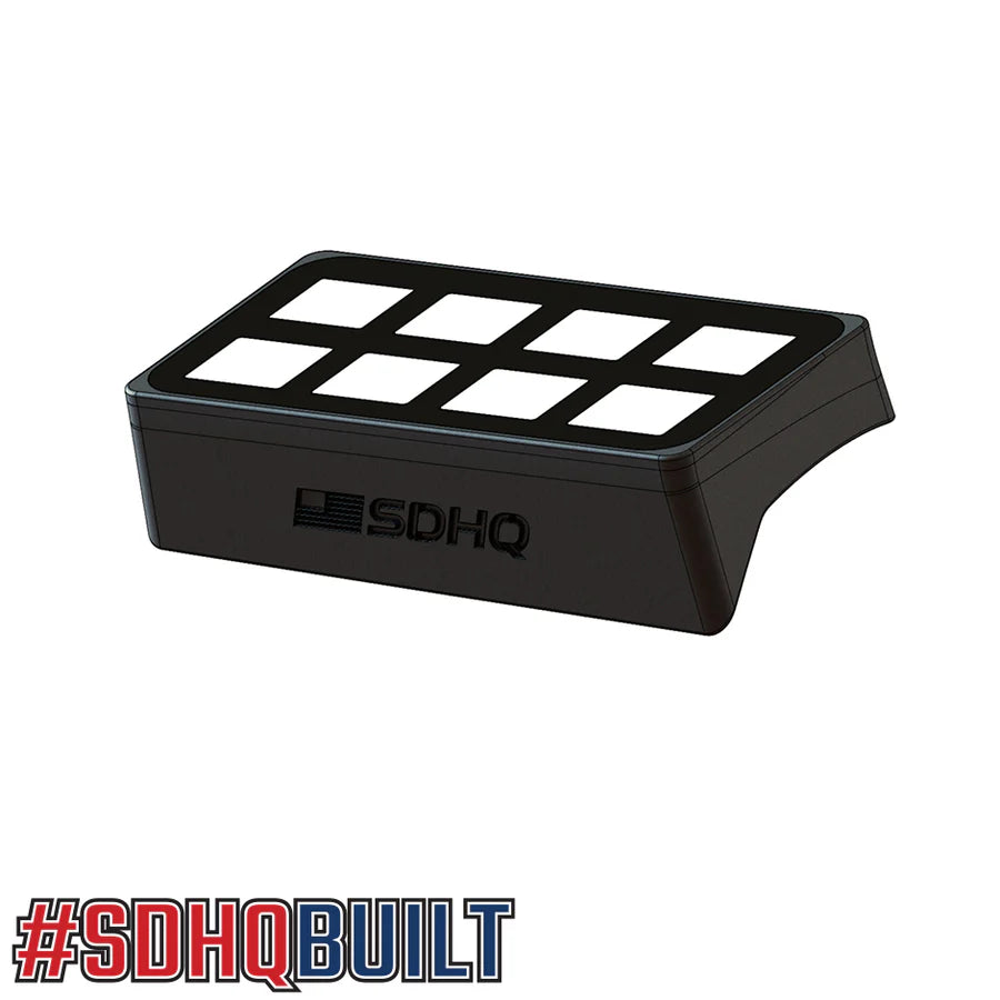 SDHQ OFF ROAD '21-25 FORD RAPTOR SDHQ BUILT SWITCH-PROS SP-9100 FLOW THROUGH CENTER CONSOLE KEYPAD MOUNT