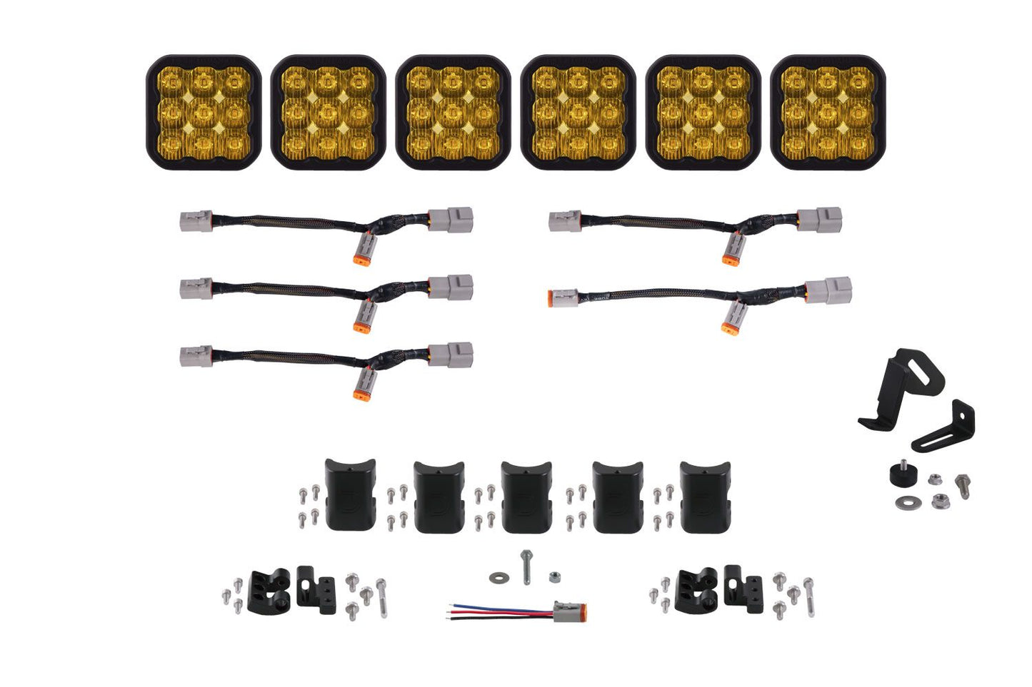 Diode Dynamics Brand Logo SS5 CrossLink 6-Pod LED Light Bar