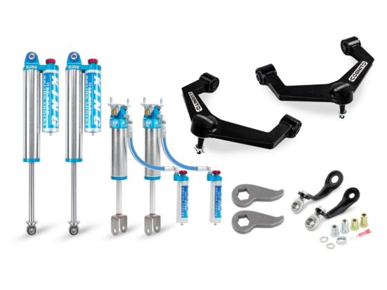 Cognito 20-24 Chevy/GMC Silv/Sierra 2500/3500 HD 2WD/4WD 3in Elite Leveling Kit w/ King 2.5 RR