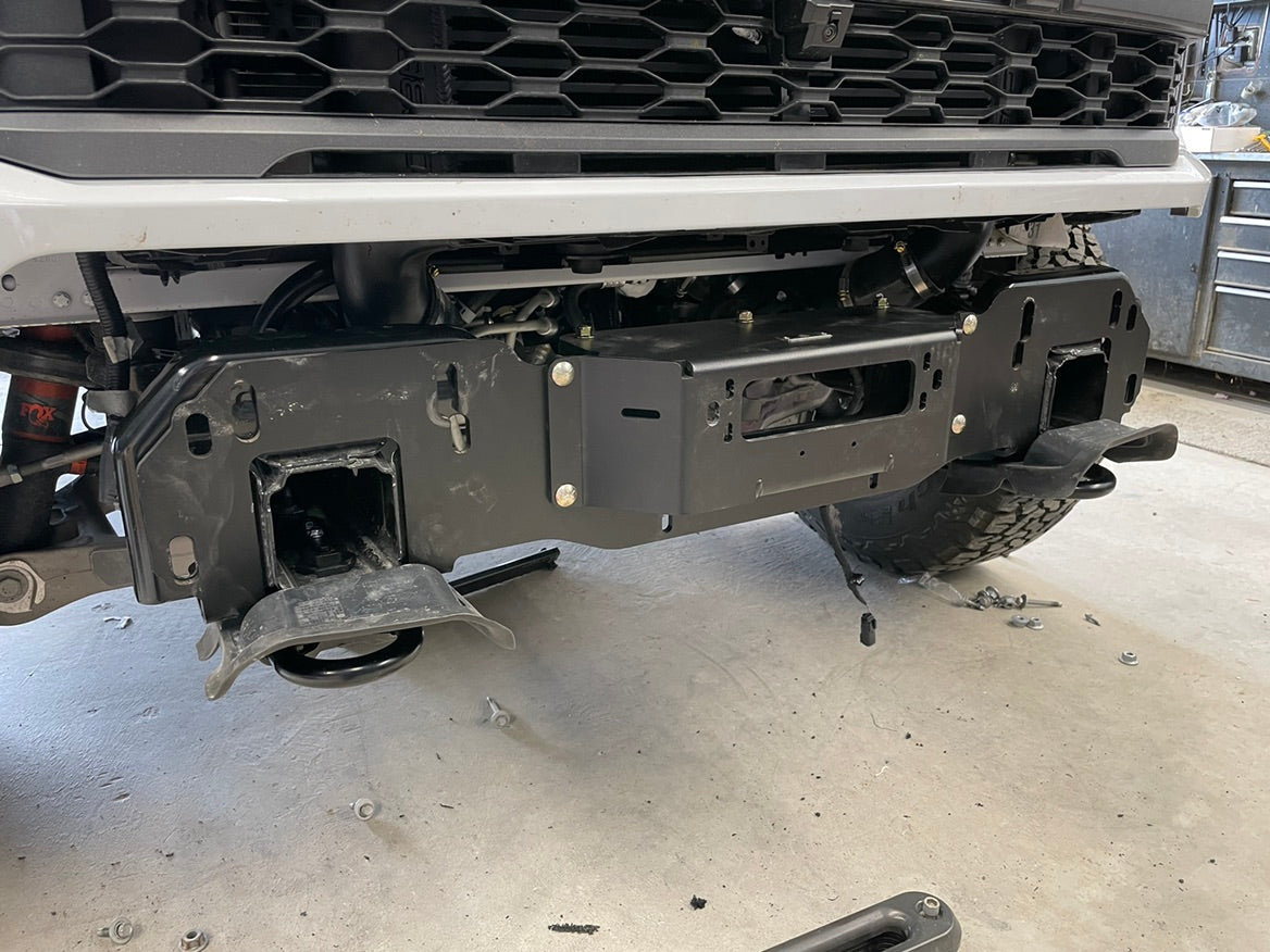 SwarfWorks 2021-2025 Ford Raptor/Raptor R Hidden Front Winch Mount