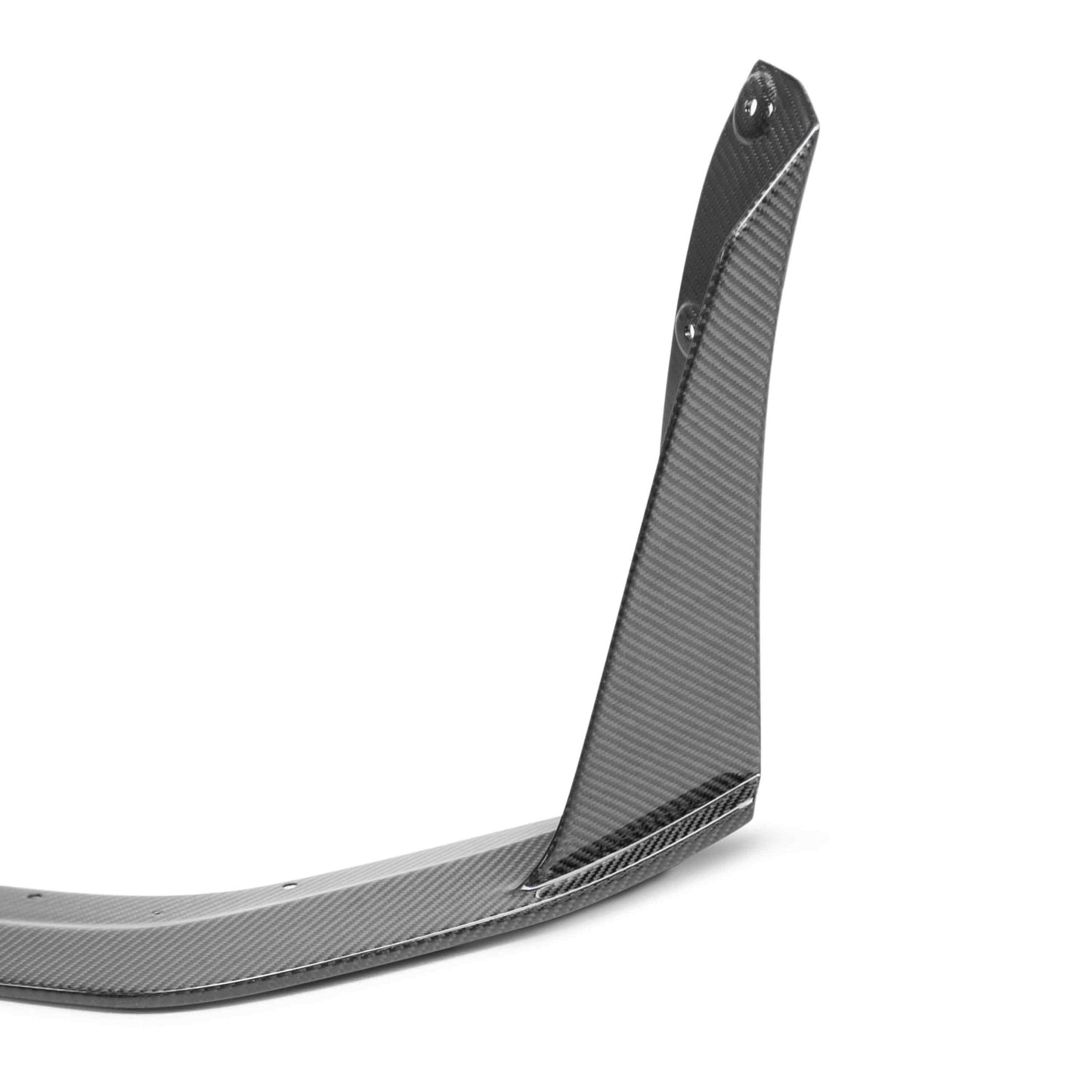 Anderson Composites Carbon fiber front splitter wickers for 2020-2022 Ford Mustang Shelby GT500