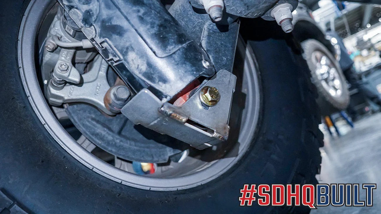 SDHQ OFF ROAD '17-20 FORD RAPTOR SDHQ BUILT FOX REAR SHOCK GUARDS