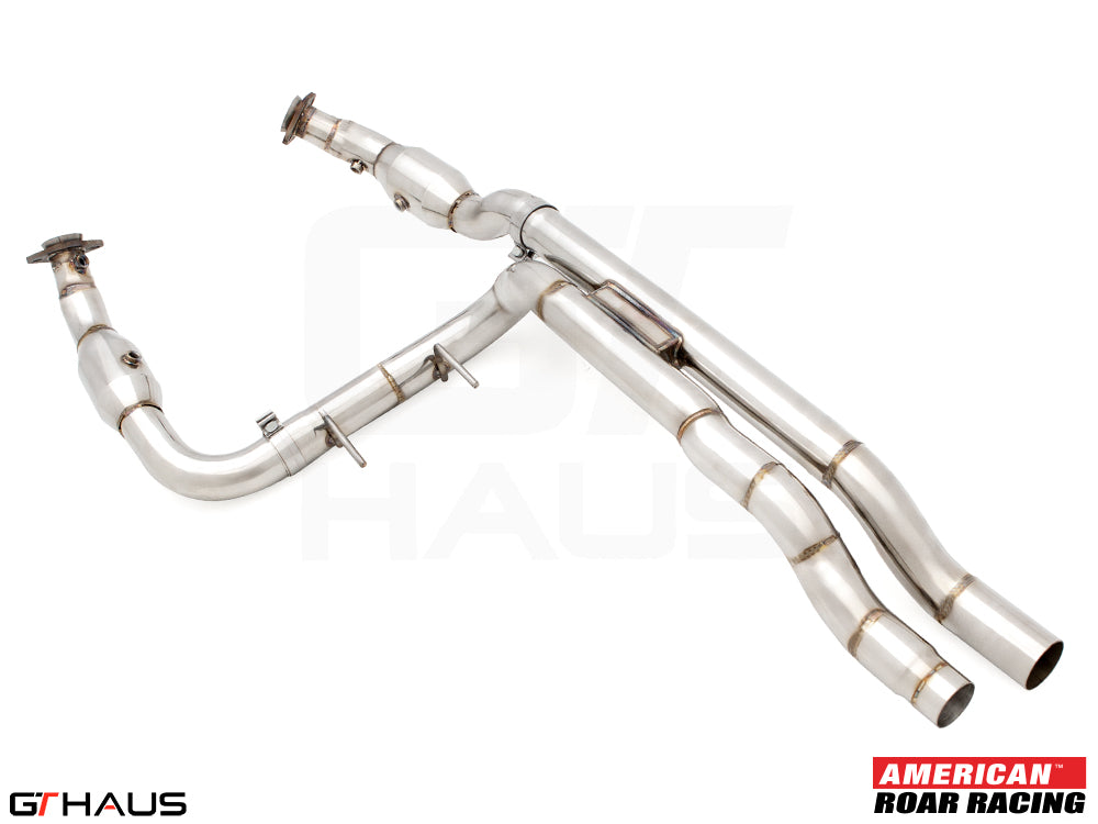 GTHAUS 2023+ Raptor R Section 1 (Front Pipe) Cat Delete Section