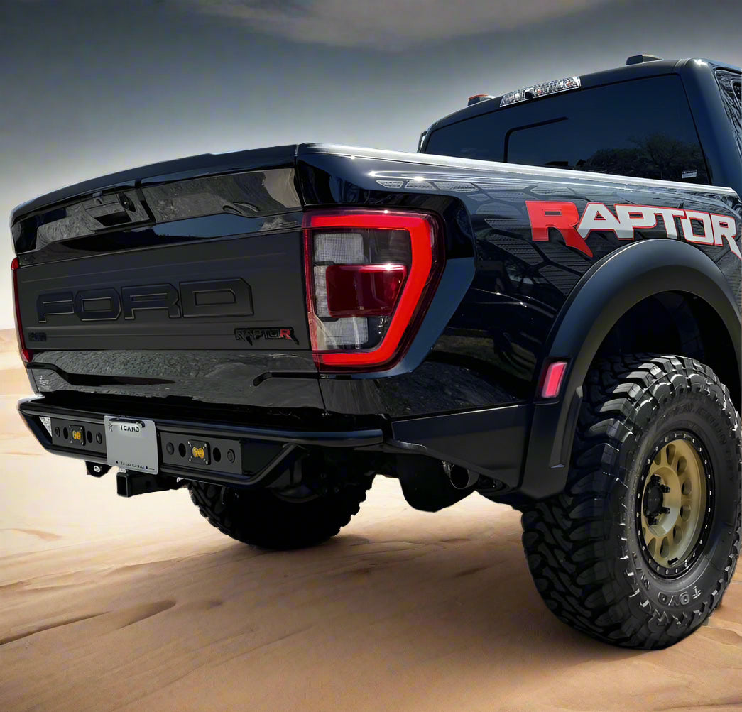 RPG Offroad Gen 3 Raptor/R Rear Motion Bumper With Integrated Trailer Hitch