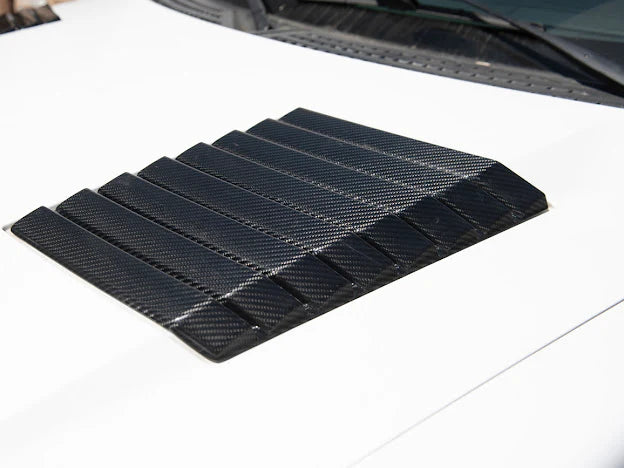 2010-2014 Ford Raptor SVT Replacement Carbon Fiber Hood Vents