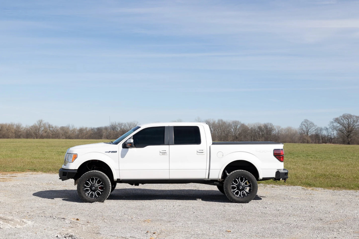 Rough Country Dual Electric Motor Power Running Boards - 2010-2014 Ford Raptor