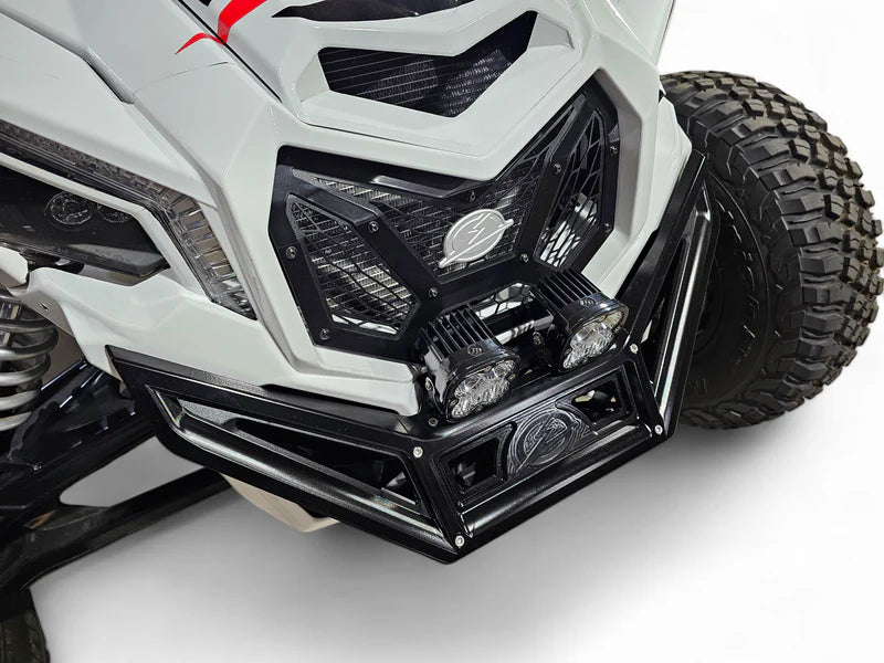 Elektric Offroad 2017-2024 Can Am X3 Maverick Machined Billet Front Winch Bumper (Black Anodize)