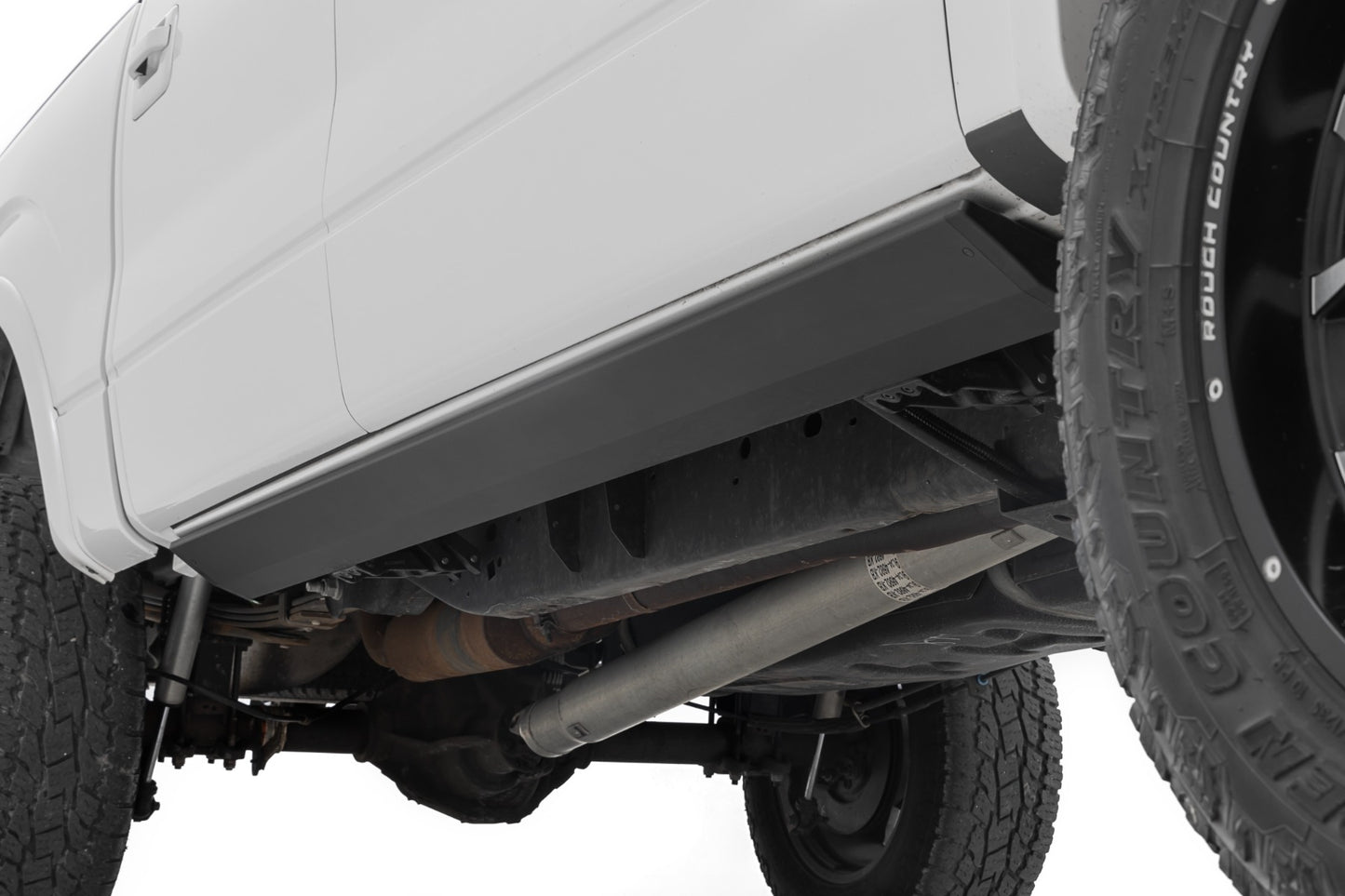Rough Country Dual Electric Motor Power Running Boards - 2010-2014 Ford Raptor