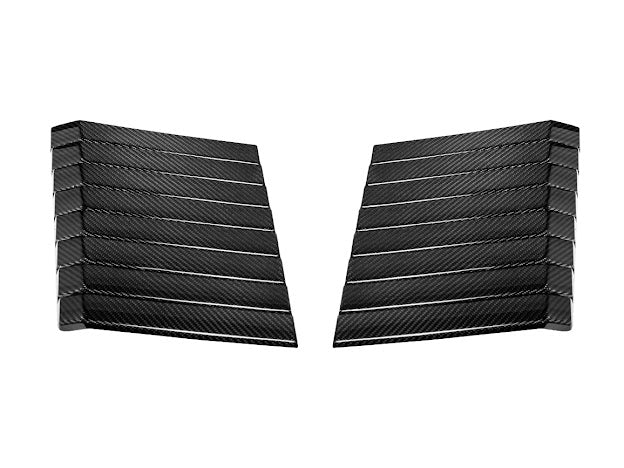 2010-2014 Ford Raptor SVT Replacement Carbon Fiber Hood Vents
