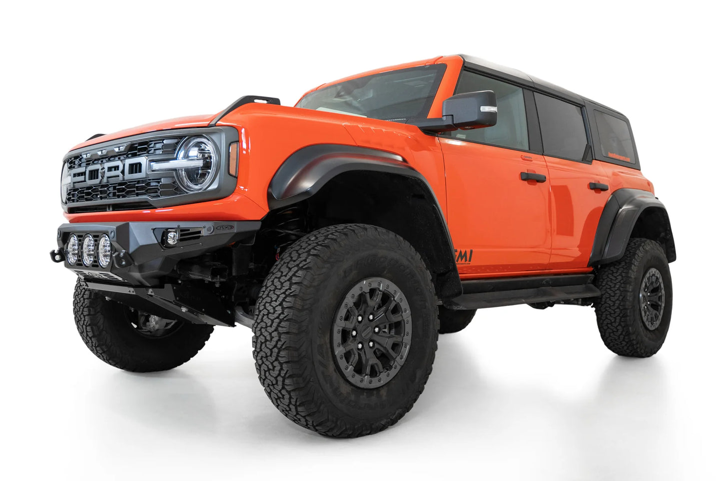 ADD 22-23 Ford Bronco Raptor Bomber Front Bumper - Rigid Lighting