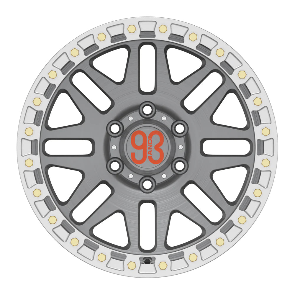 9&3 Wheels FR-01R | 6061-T6 Forged | Simulated Beadlock w/ Removable Ring