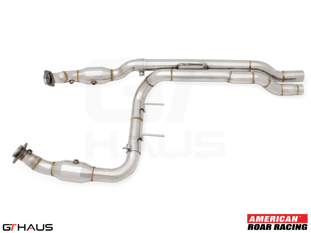 GTHAUS 2023+ Raptor R Section 1 (Front Pipe) Cat Delete Section