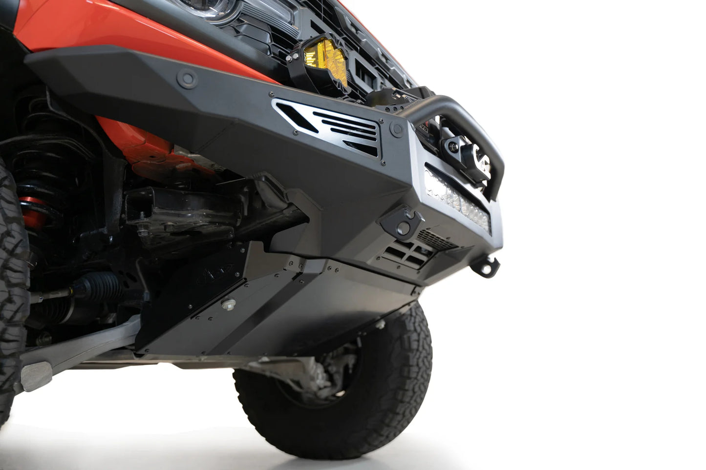 ADD 2022-2024 Bronco Raptor Rock Fighter Winch Front Bumper
