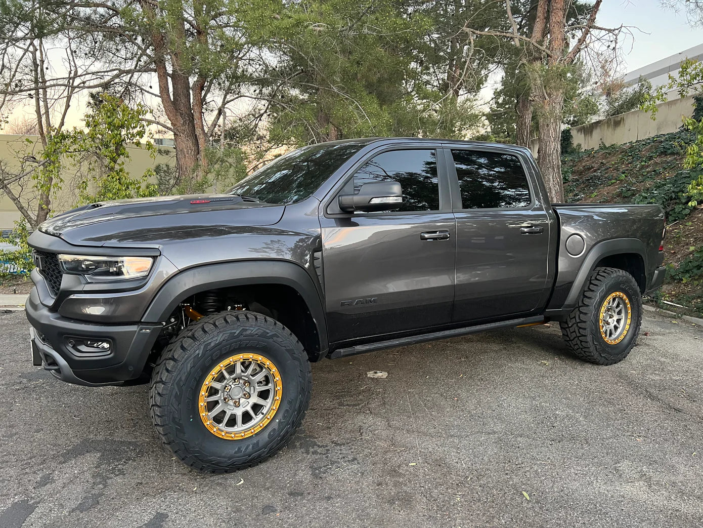 Kibbetech Front Spring Preload Spacer Leveling Kit '21-24 Ram TRX & 2025 Ram RHO