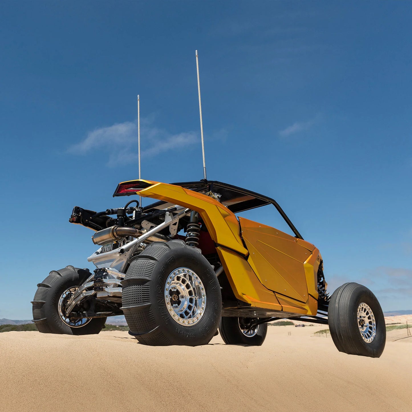 Rear 413 UTV Beadlock | Polished + Tensor SS 33" Tire