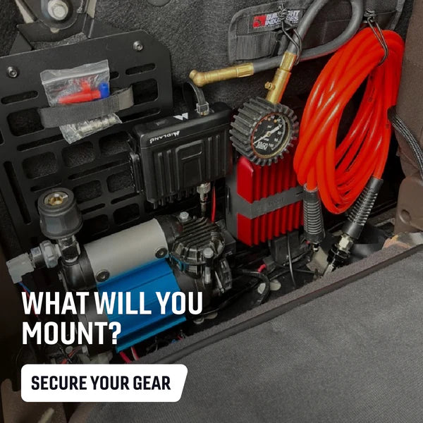 Builtright Industries Rear Seat Back Storage - 2017-2025 Ford Raptor