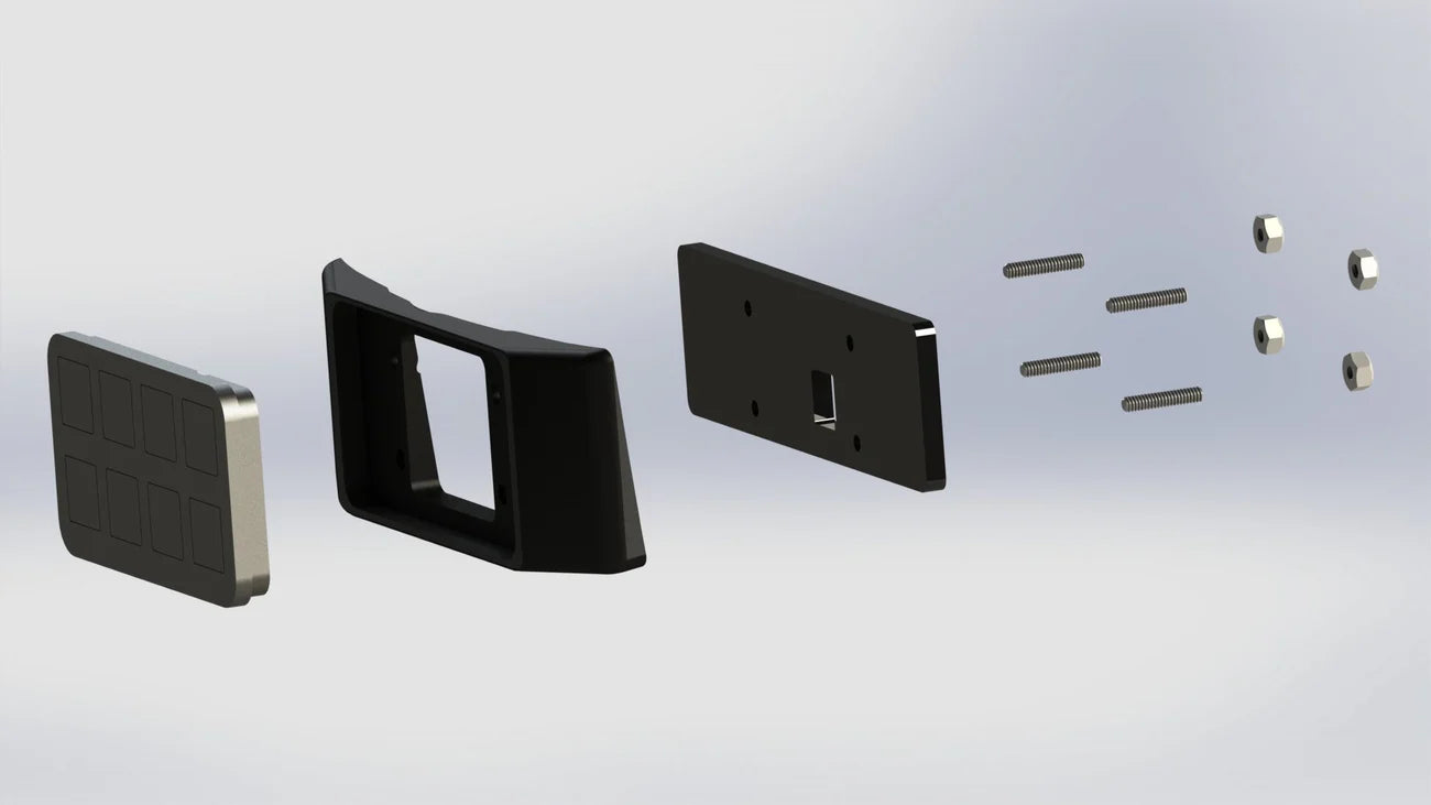 SDHQ OFF ROAD '17-20 FORD RAPTOR SDHQ BUILT SWITCH-PROS SP-9100 KEYPAD MOUNT