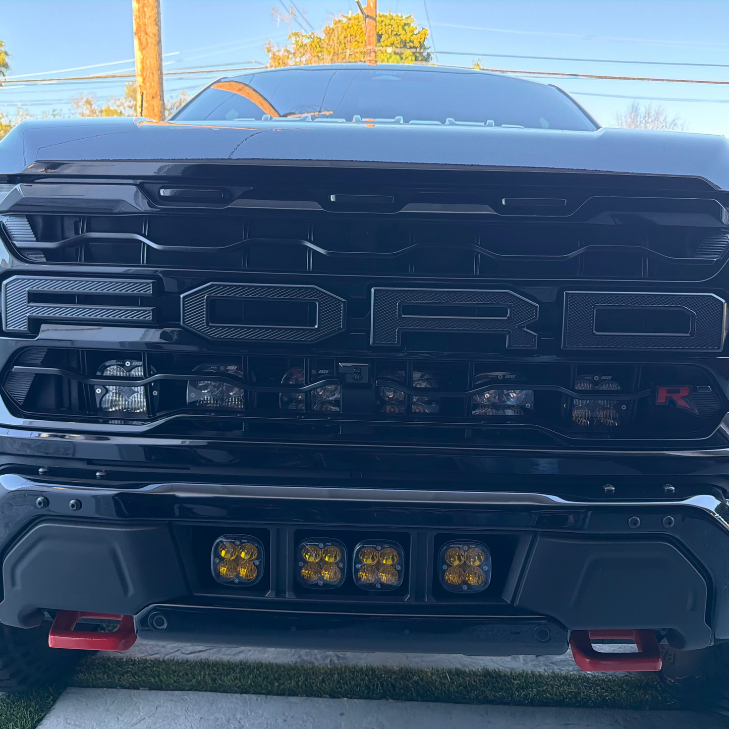 2023-2025 Ford Raptor/R Center Fog Light Kit - Baja Designs Lighting