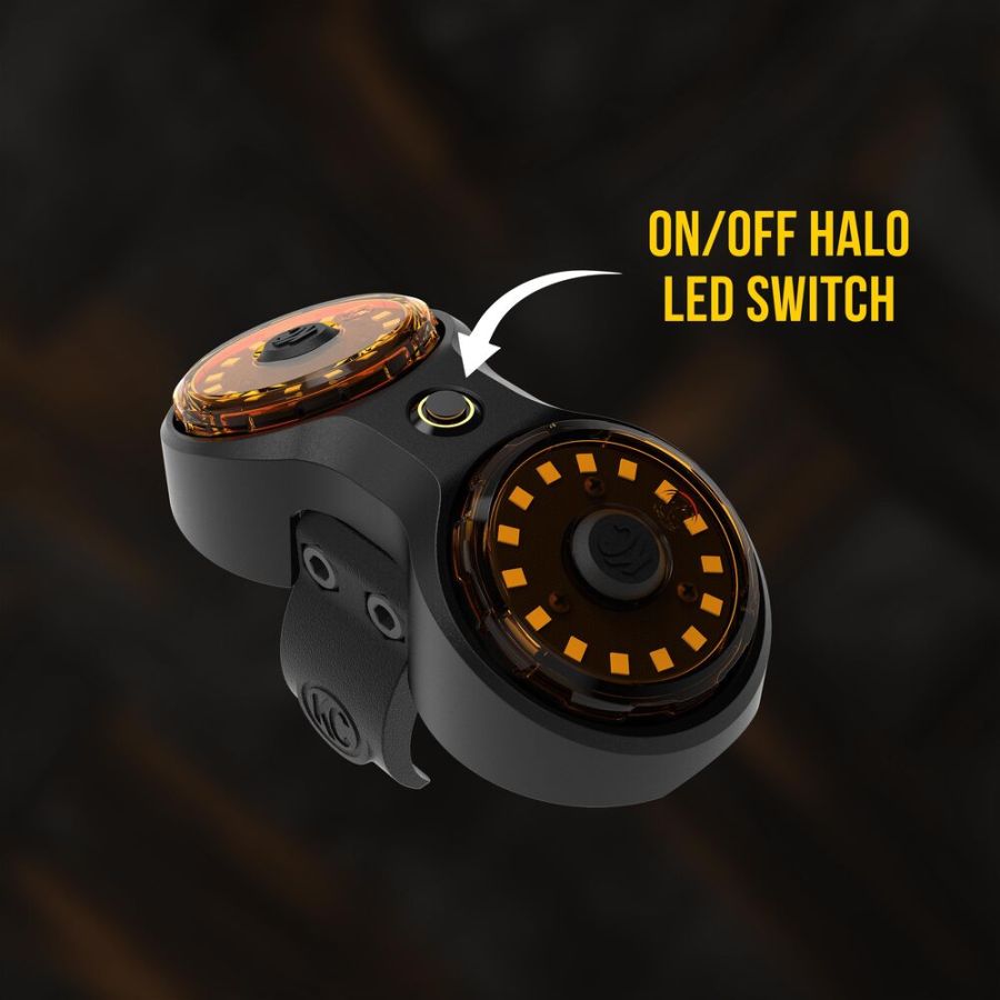 KC Hilites Dual Cyclone Dome Light Tube Clamp Claw Bundle - For Roll Cages