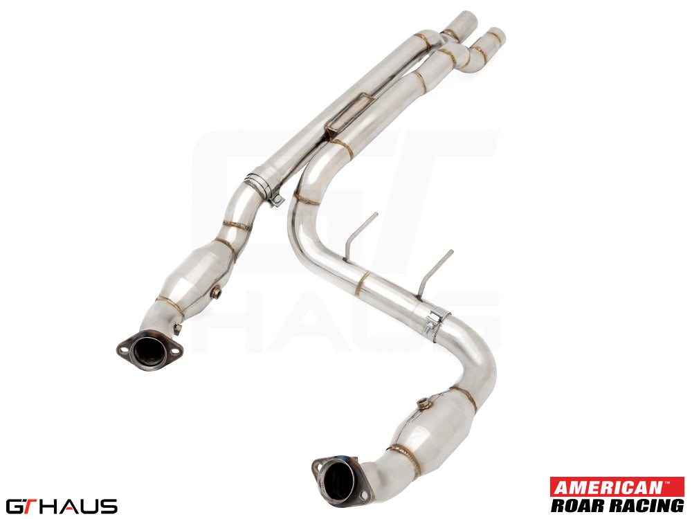 GTHAUS 2023+ Raptor R Section 1 (Front Pipe) Cat Delete Section