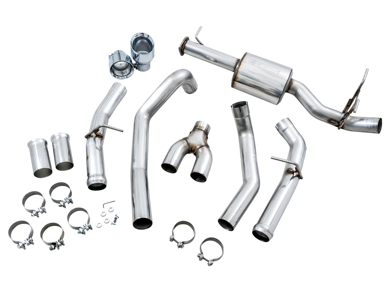 AWE Tuning 19-21 RAM 1500 5.7L (w/Cutouts) 0FG Dual Rear Exit Cat-Back Exhaust