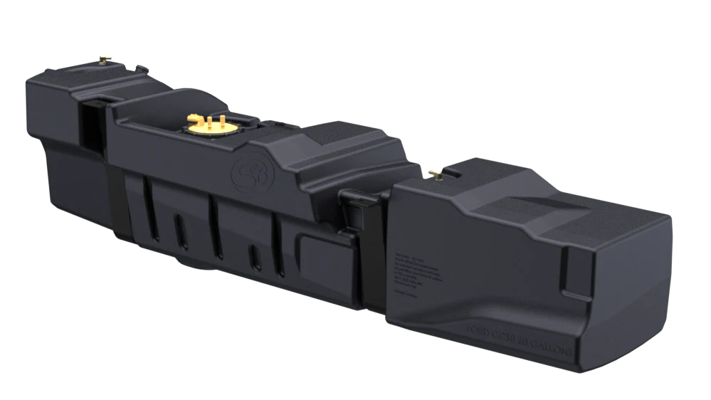 S&B 60 Gallon Replacement Fuel Tank for 2008-2010 Ford Powerstroke 6.4L Crew Cab Short Bed