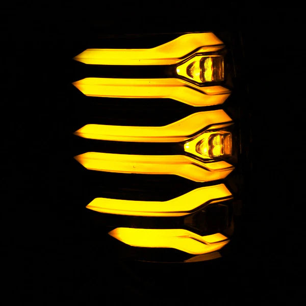 Alpharex 2010-2014 Ford Raptor LUXX-Series LED Tail Lights Black