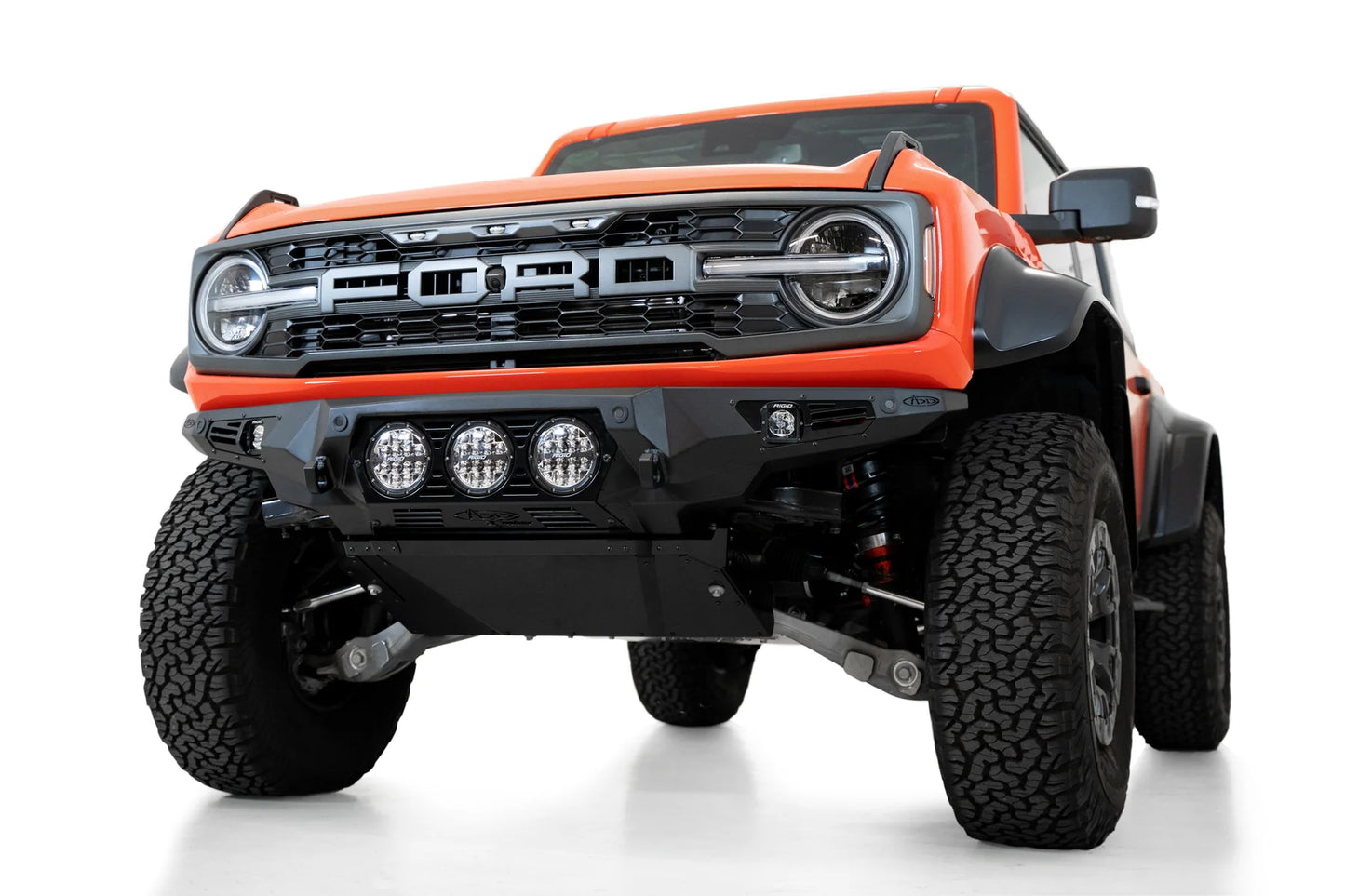 ADD 22-23 Ford Bronco Raptor Bomber Front Bumper - Rigid Lighting