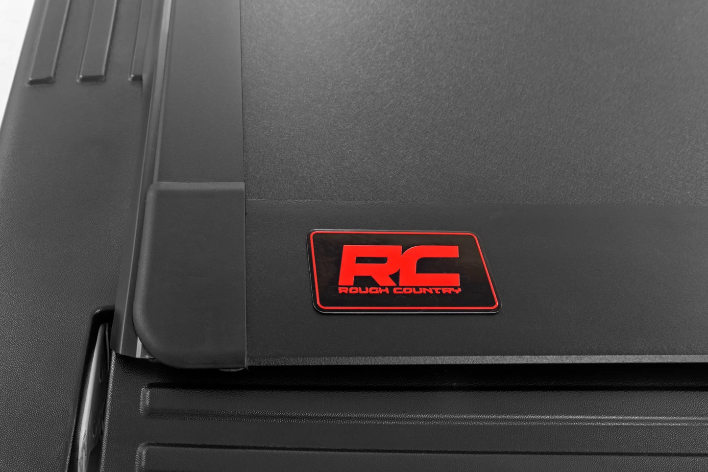 Rough Country Hard Tri-Fold Flip Up Bed Cover - 2010-2014 Ford Raptor
