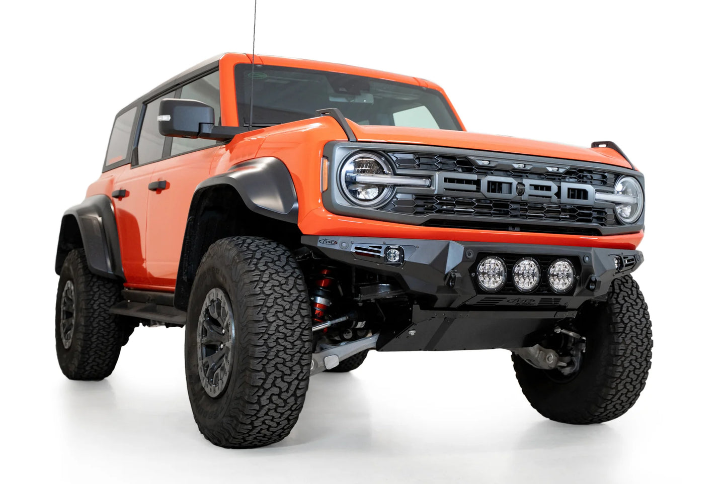 ADD 22-23 Ford Bronco Raptor Bomber Front Bumper - Rigid Lighting