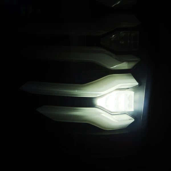 Alpharex 2010-2014 Ford Raptor LUXX-Series LED Tail Lights Black