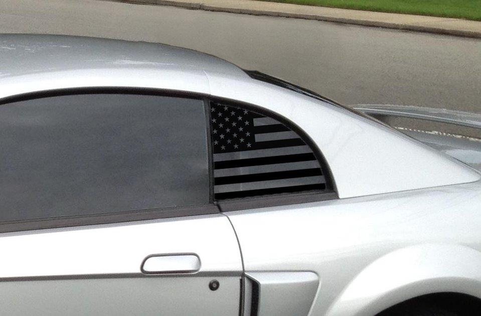Quarter Window American Flag (1999-2004 Mustang)