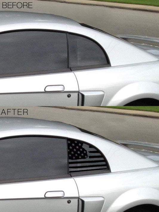 Quarter Window American Flag (1999-2004 Mustang)