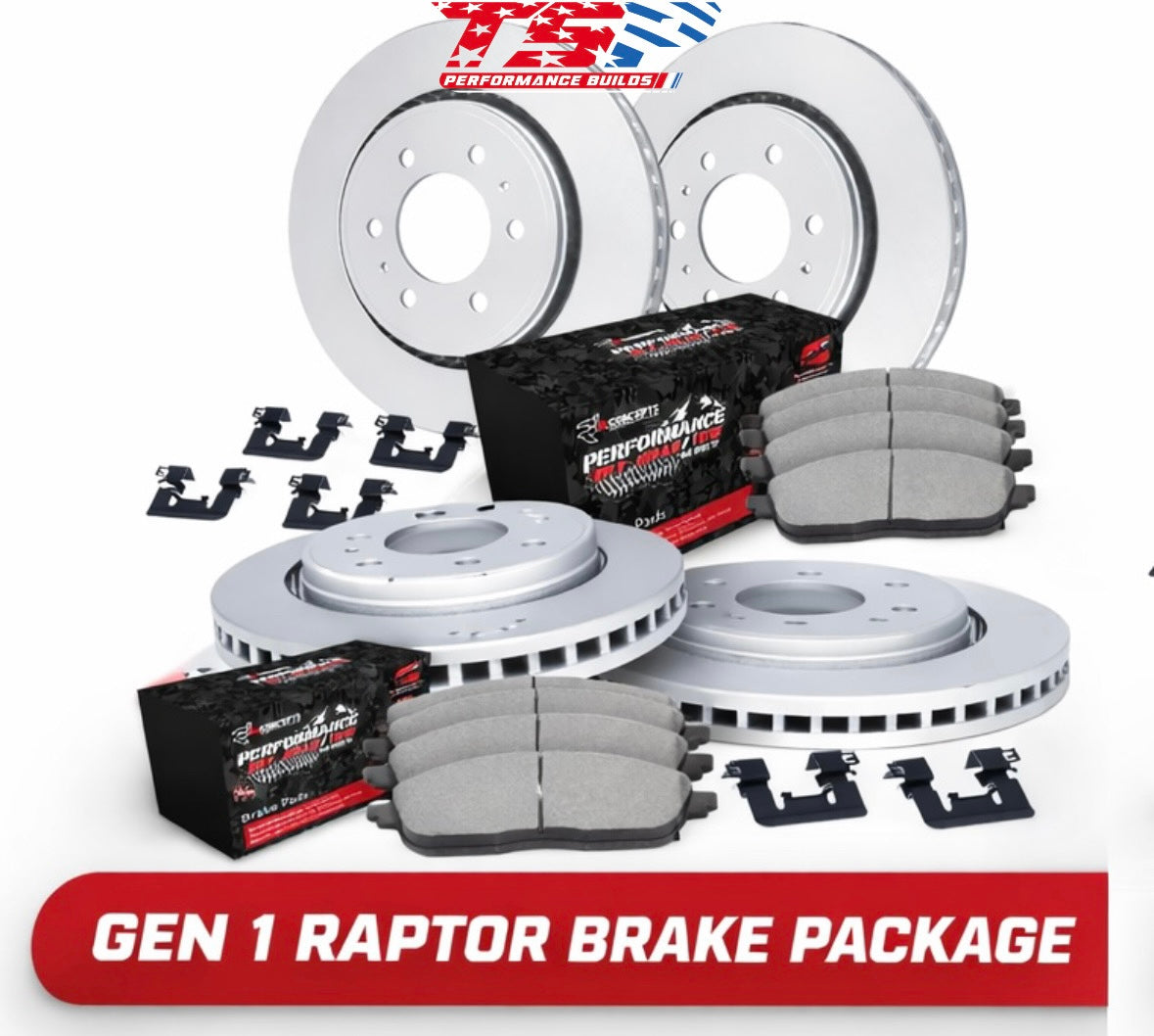 2010-2014 GEN 1 Ford Raptor Complete R1 Brake Kit