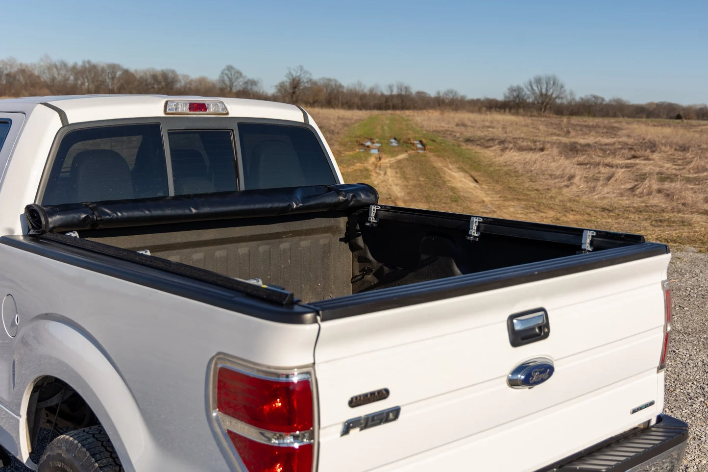 Rough Country Soft Roll Up Bed Cover - 2010-2014 Ford Raptor