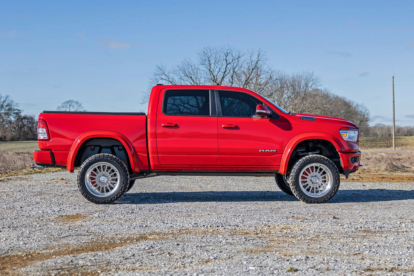 Rough Country 2025 RAM RHO Power Running Boards