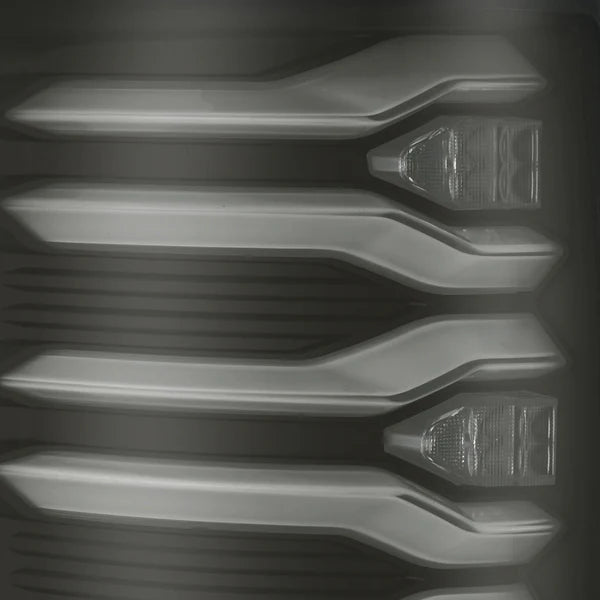 Alpharex 2010-2014 Ford Raptor LUXX-Series LED Tail Lights Black