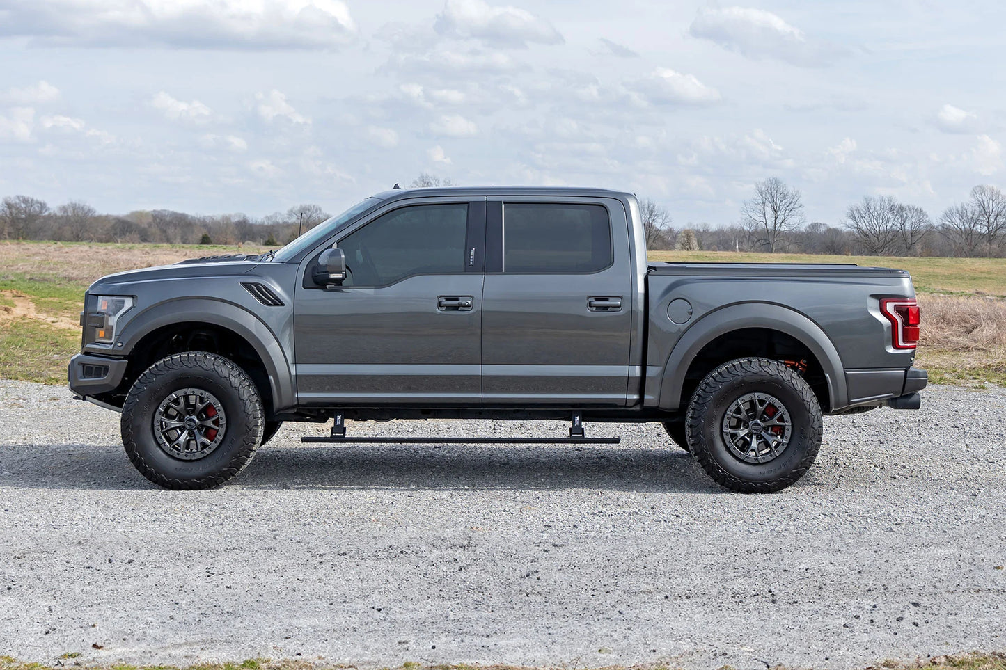 Rough Country 2017-2025 Ford Raptor Power Running Boards