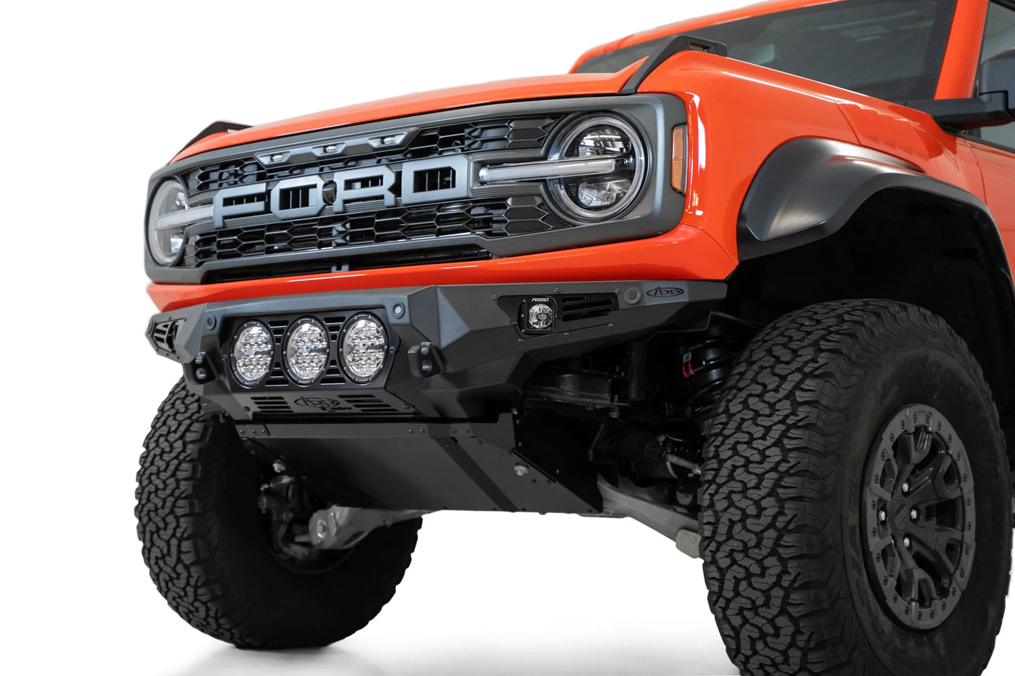 ADD 2022-2024 Ford Bronco Raptor Bomber Front Bumper (Rigid)