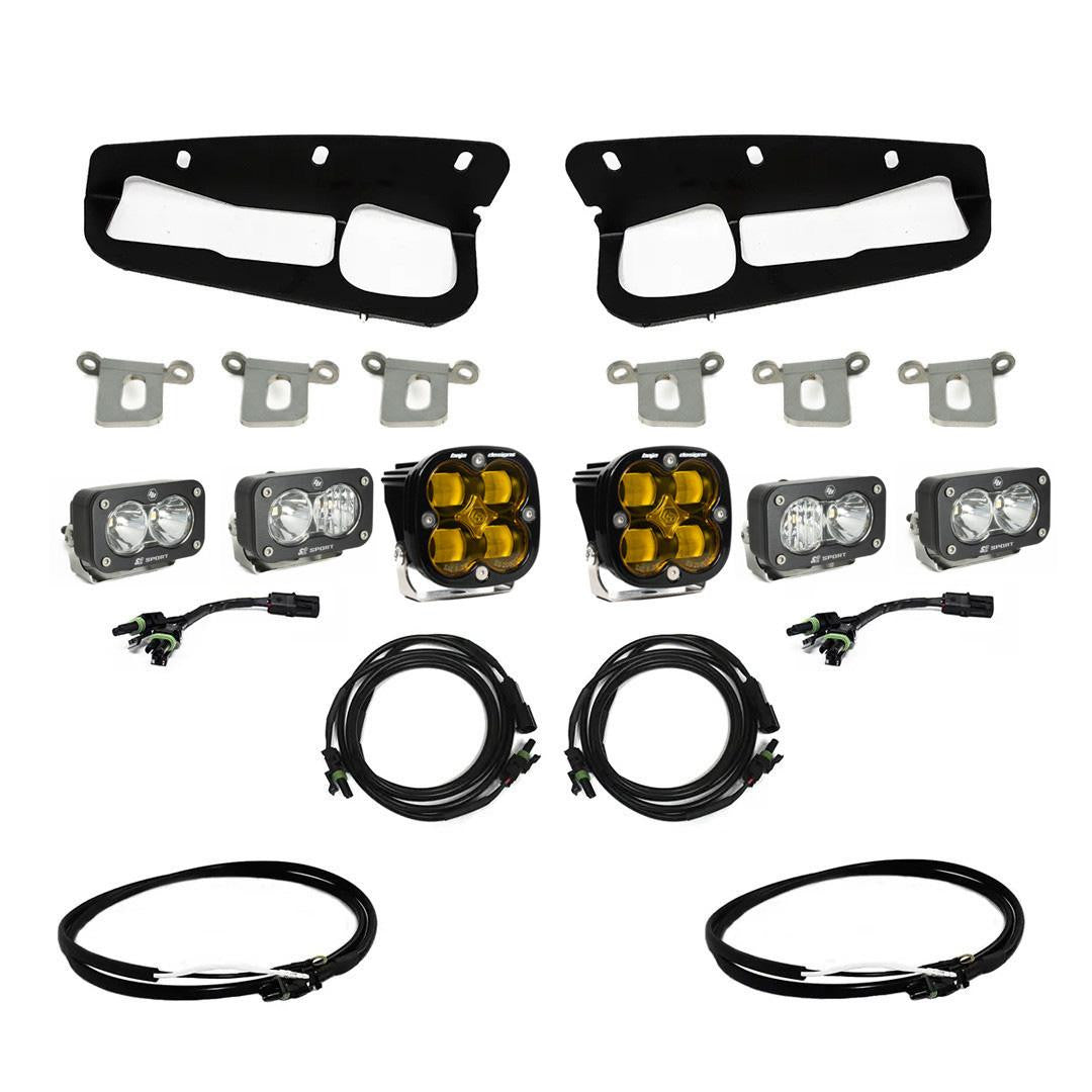 Baja Designs 2021+ Ford Bronco SAE Fog Pocket Kit